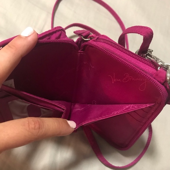 Vera Bradley Crossbody/ Wristlet Wallet - Picture 4 of 10